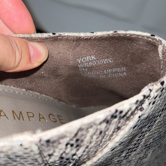 Free- Rampage snake print mules - Picture 4 of 4